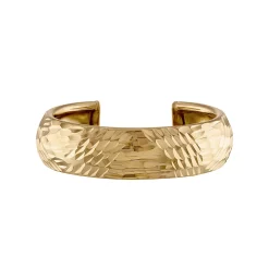 Amella Jewels 14k Gold Textured Adjustable Toe Ring